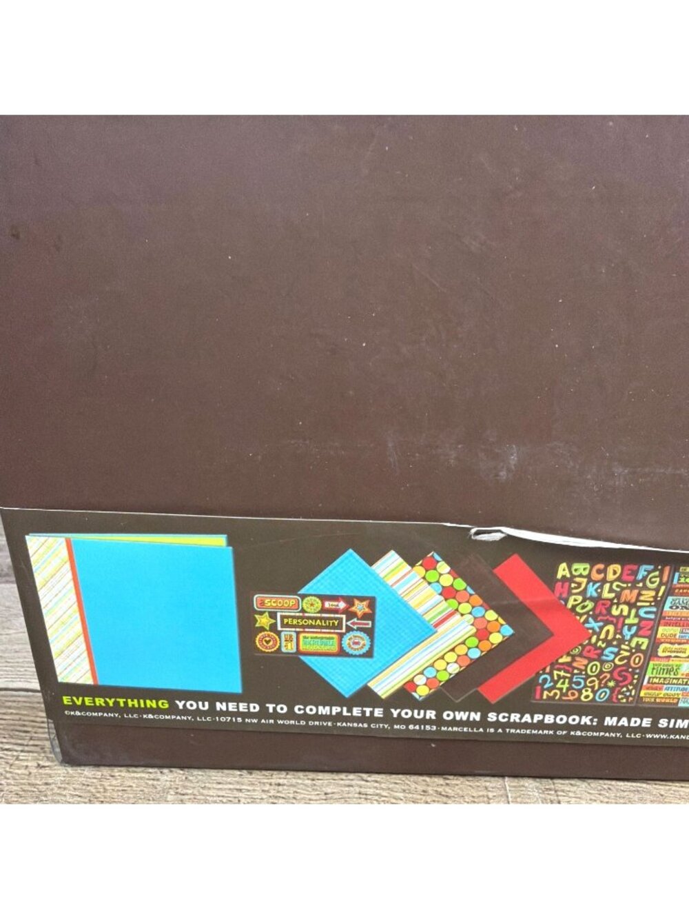 Vintage Set of 2 Made Simple Scrapbook Kit 271 Pieces 8.5x8.5 Album Stickers Lot - Picture 5 of 16